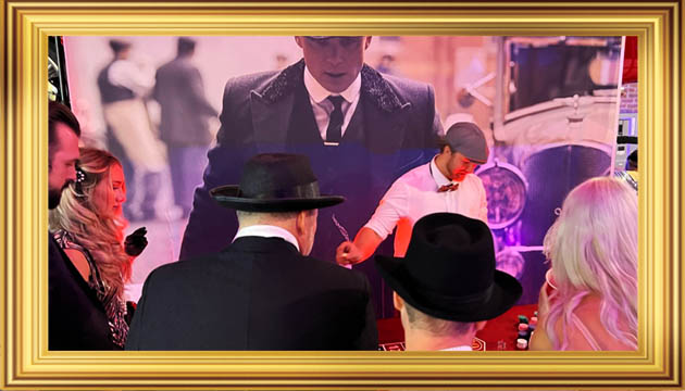 Banff and Lake Louise Peaky Blinders Themed Party. Peaky Blinders party theme hire from gangsters. Recreate the glitz of Peaky Blinders and put on a casino party to remember! Peaky Blinders themed parties & events in Banff and Lake Louise, AB...