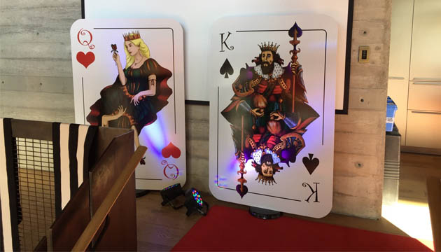 Banff and Lake Louise Viva Las Vegas theme night Decorations rental. Las Vegas theme nights can come in a variety of styles themed parties & events. Vegas themed party a success Banff and Lake Louise, AB...