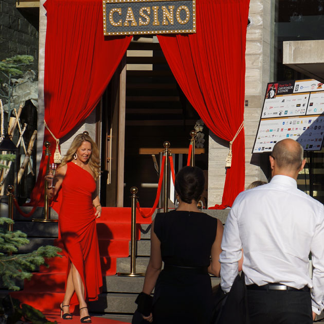 Banff and Lake Louise, AB rent James bond backdrops rental, Casino Royale Themed Decorations and Props - Fun Event Party Kings in Banff and Lake Louise, AB. James bond party decorations | bond red crpet entrance 007 casino party hire...